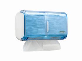 Dispenser Toalheiro Premisse Urban Compacta Glass Azul Dispenser Toalheiro Premisse Urban Compacta Glass Azul