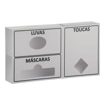 Dispenser Triplo Epi Luva Máscara E Touca Ramebel