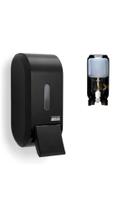 Dispenser Urban Compact Saboneteira/álcool Gel - Premisse Preto