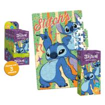 Display 03 Quebra Cabeça Stitch 100 peças Display 03 Quebra Cabeça Stitch 100 peças