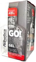 Display 10 Atlhetica Go Energy Now Gel Morango c/ Limão 30g