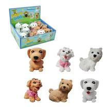 Display 12 Brinquedos Anti Stress Dog Fofy Cachorro Divertido