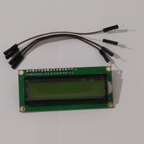 Display 16x2 Azul ou Verde a Escolha + Serial i2c Soldado +4 Cabo Mxf Novo e Testado