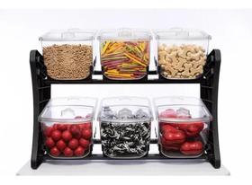 Display 3X2 Dispenser Balcão Pdv Durabox 6 Un 10,5 L Cada Display 3X2 Dispenser Balcão Pdv Durabox 6 Un 10,5 L Cada