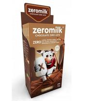 Display 6 Unidades de 80g Zeromilk Chocolate 40% Cacau com Flocos de Arroz - Tudo Zero Leite 480g