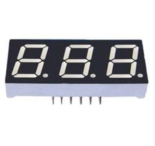 Display 7 segmentos 3 digitos catado comum