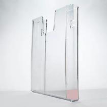 Display A3 (30x42cm) Expositor Porta Folha Parede Prontuário