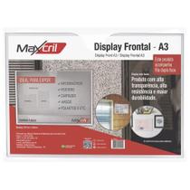 Display A3 multiuso horizontal cristal Maxcril