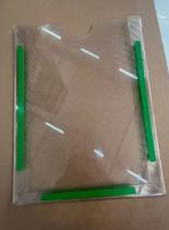 Display A4 (21x30cm) Petg Vertical Folha Folder Escritório 1pç