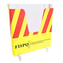 Display Acrílico Incolor Mesa FISPQ