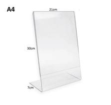 Display Acrilico L Papel Folha A4 A5 A6