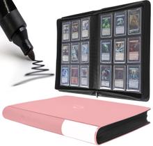 Display Album D DACCKIT C Binder contém 288 cartões rosa