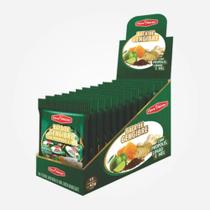 Display Bala de Gengibre com Própolis Limão e Mel - C/15 Pacotes Flora Néctar