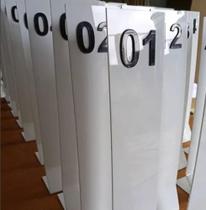 Display Balcão Placa Numerador Mesa Bar Alto Relevo 12pcs Display Balcão Placa Numerador Mesa Bar Alto Relevo 12pcs