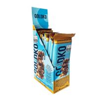 Display - Barra de chocolate ao leite com pedaços de caramelo e flor de sal zero adição de açúcares 20g Display - Barra de chocolate ao leite com pedaços de caramelo e flor de sal zero adição de açúcares 20g