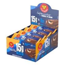 Display barra proteína cappuccino cookies n cream 12 un 50gr