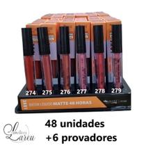 Display Batom Liquido 48 Hs Matte 274 A 279 (48 Un) Max Love