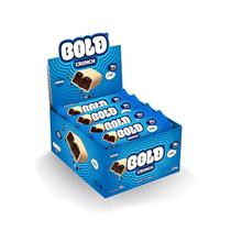 Display Bold Crunch Barras Proteicas 40G Com 12 Unidades