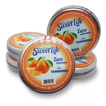 Display c/6 UND Lata 32g Bala Sem açucar - Tangerina