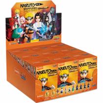 Display c/ 9 Bonecos Naruto Galaxy Versão 01 Figuras Sortidas - Blokees