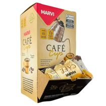 Display Café Cup Casquinha de Baunilha c/ Chocolate 10unid c/ 3 Xicaras 50ml - Marvi