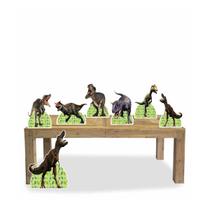 Display chão e mesa totens festa Dinossauro Modelo 2 7 Peças