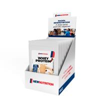 Display com 10 Sachês Whey Protein Concentrado 30g Doce de Leite com Café NewNutrition Display com 10 Sachês Whey Protein Concentrado 30g Doce de Leite com Café NewNutrition