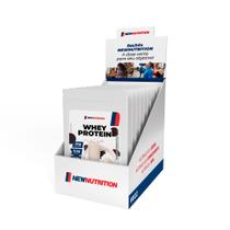 Display com 10 Sachês Whey Protein Concentrado 33g Cookies NewNutrition Display com 10 Sachês Whey Protein Concentrado 33g Cookies NewNutrition