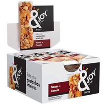 Display com 12 Barras Nuts Nozes e Canela 30g Cada &JOY