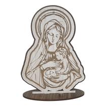 Display com Base Nossa Senhora 16cm Madeira Mdf Display com Base Nossa Senhora 16cm Madeira Mdf