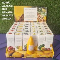 -Display Creme Glow Area Olhos Roma,Abacaxi,Uva,Banana,Abacate,Ameixa (6 cada = 36 un.) - Max Love