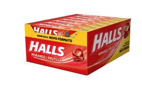 Display De Halls Morango Novo Formato 63 Un Adms