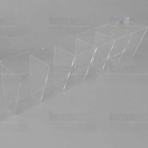 Display de Lotérica - 50 x 13 x 6 cm - Cristal - Brascril