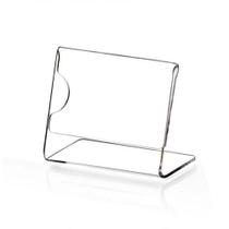 Display de Mesa 8 cm x 3,5cm. Acrilico de 2mm. Kit 05 unidades