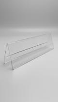 Display de Mesa Inclinado Transparente 10 Unidades Display de Mesa Inclinado Transparente 10 Unidades