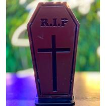 Display Decorativo Wandinha - Caixão "R.I.P" - 11,5x23cm - 1 unidade - Rizzo