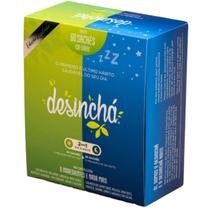 Display Desinchá Misto Dia + Noite Suplemento Alimentar Natural 100% Original Chá 60 Sachês 1,5g