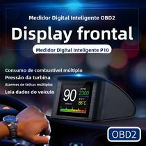 Display Digital OBD2 Para Carro P10, Velocímetro, Medidor De Quilometragem E Temperatura