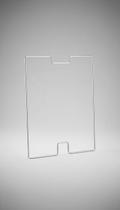 Display Dupla Face A4 Acrílico Transparente