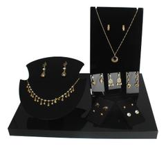 Display Expositor De Semi Joias E Bijuterias Completo 8 Pçs Display Expositor De Semi Joias E Bijuterias Completo 8 Pçs