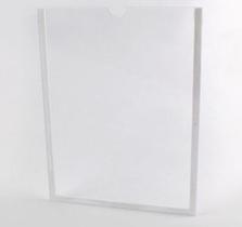 Display Expositor Para Parede em Acrílico A4 21X30cm Folha Sulfite Escritório Display Expositor Para Parede em Acrílico A4 21X30cm Folha Sulfite Escritório