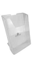 Display Expositor Porta Folder A6 (10,5cm x 15cm) Modelo de mesa em Acrílico 3mm Display Expositor Porta Folder A6 (10,5cm x 15cm) Modelo de mesa em Acrílico 3mm