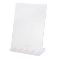 Display Expositor Porta Folheto Office 32x24cm A4 com Base Vertical Horizontal Cristal Display Expositor Porta Folheto Office 32x24cm A4 com Base Vertical Horizontal Cristal