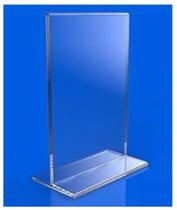 Display Expositor T Restaurante 10x15cm A6 Balcão Kit 20pcs