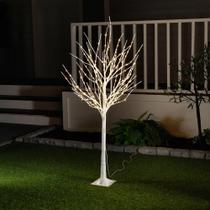 Display externo iluminado, presente de alta linha, bétula, 1,5 m, LED
