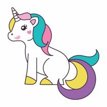 Display festa Mdf Unicornio 1 Totem