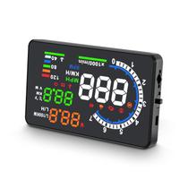Display frontal de carro HUD P8 OBDII e sistema duplo GPS Display frontal de carro HUD P8 OBDII e sistema duplo GPS