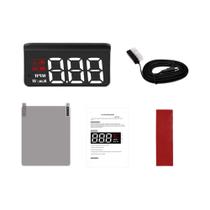 Display Head-up M3 HUD Para Carro OBD2, Velocímetro Digital Para Para-brisa, Lembrete De Mudança De Display Head-up M3 HUD Para Carro OBD2, Velocímetro Digital Para Para-brisa, Lembrete De Mudança De