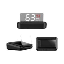 Display HUD OBD2 Com Velocímetro, Temperatura Da Água, Projetor De Voltagem E Alarme De Excesso De Display HUD OBD2 Com Velocímetro, Temperatura Da Água, Projetor De Voltagem E Alarme De Excesso De