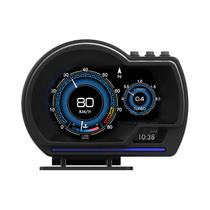 Display HUD Para Carro E Caminhão OBD2 GPS Medidor Inteligente Velocímetro Alarme Turbo RPM